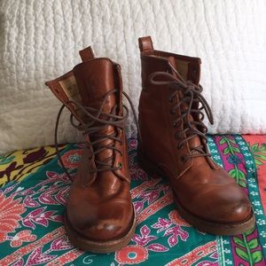 frye veronica combat boots